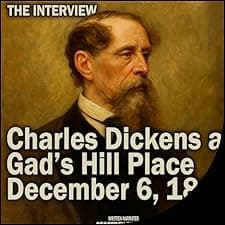 Charles Dickens at Gad's Hill Place December 6, 1869